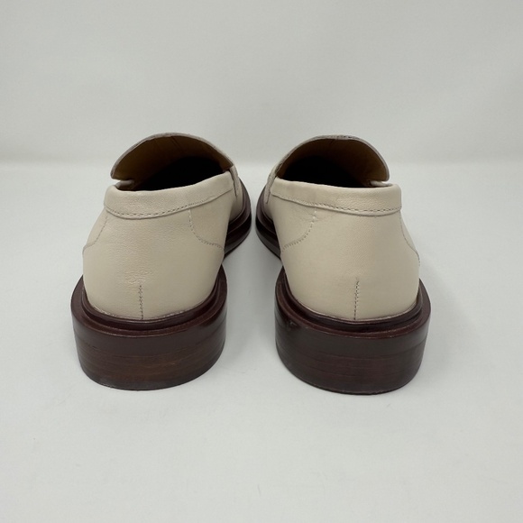 New Madewell The Vernon Loafer In Ecru Sz 8.5 - Picture 8 of 13